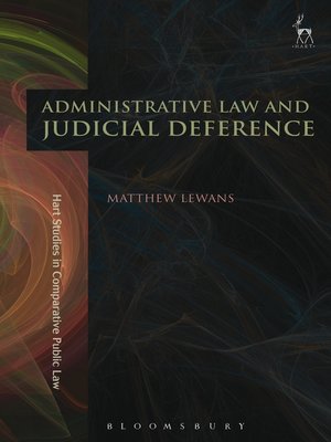 cover image of Administrative Law and Judicial Deference